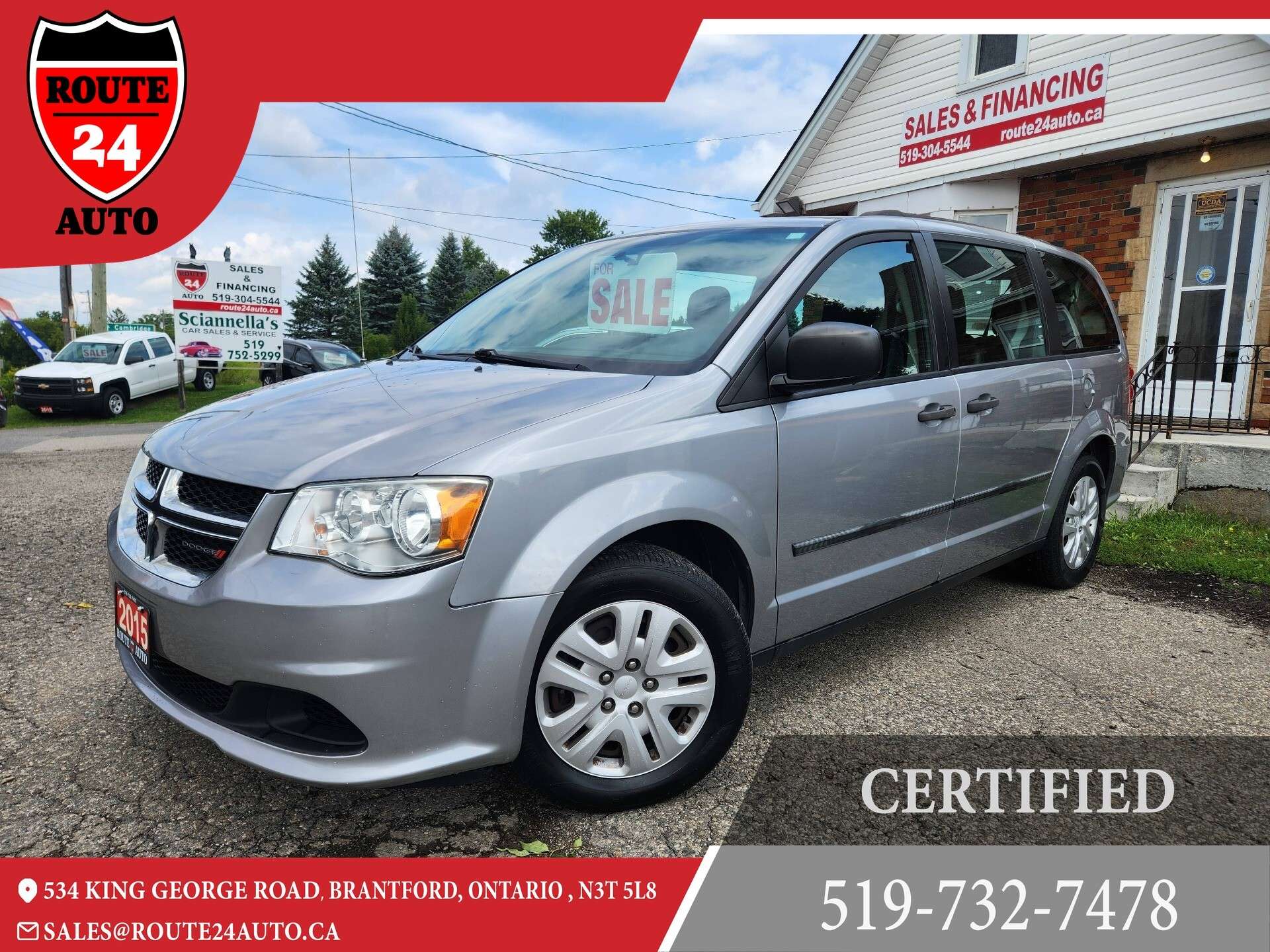 2015 Dodge Grand Caravan Canada Value Package|LOW KMS|