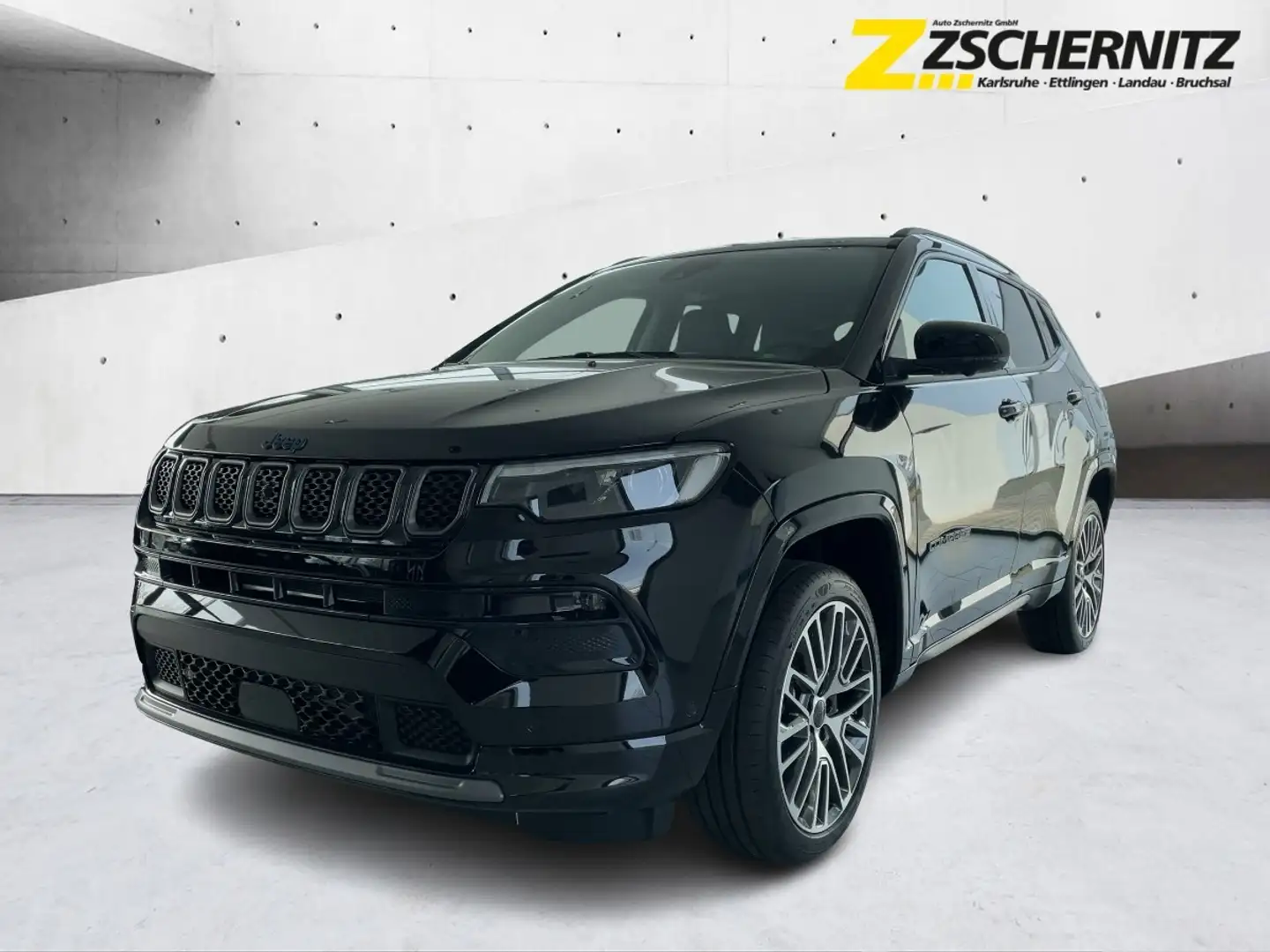 Jeep Compass 1.3 Summit 4xe FLA LM LED Leder ACC Noir - 1