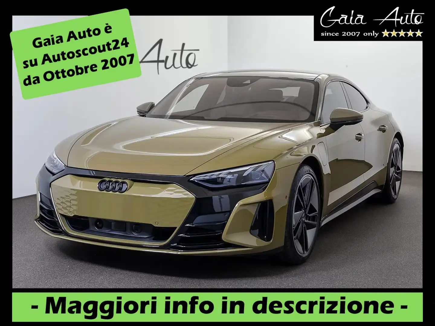 Audi e-tron GT Quattro 476CV (diverse disponibilità) Oro - 1