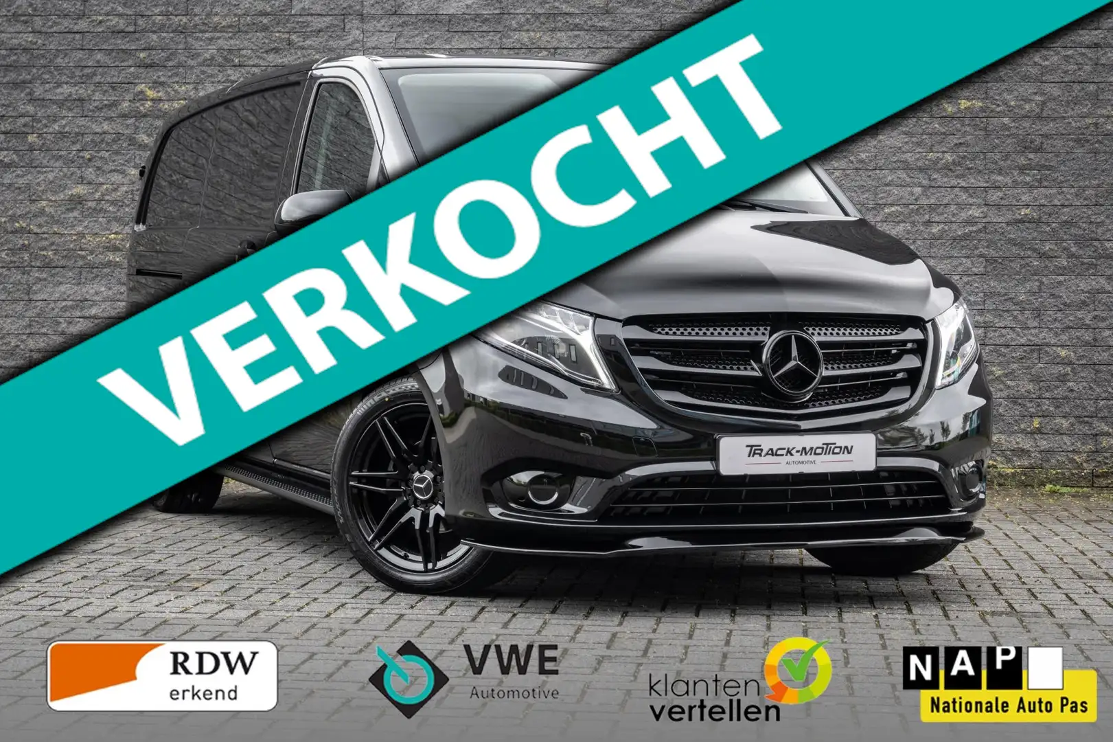 Mercedes-Benz Vito 114 CDI Lang Black & Black NAP Zwart - 1