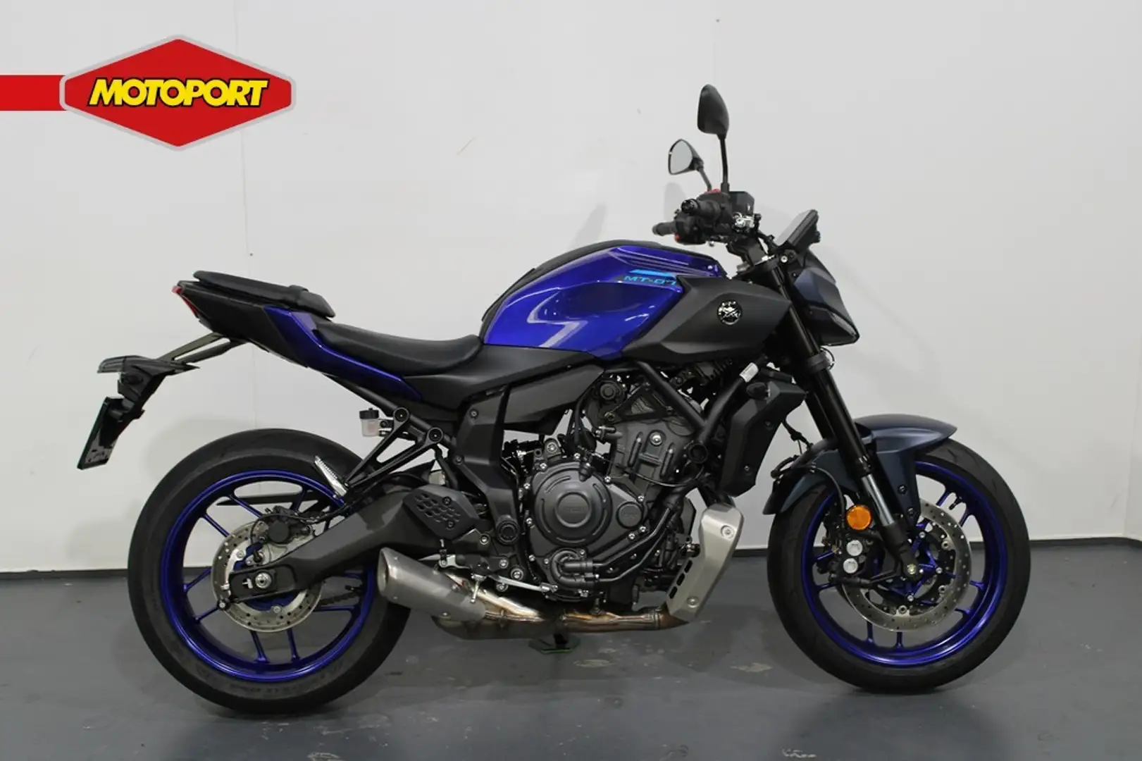 Yamaha MT-07 Azul - 1