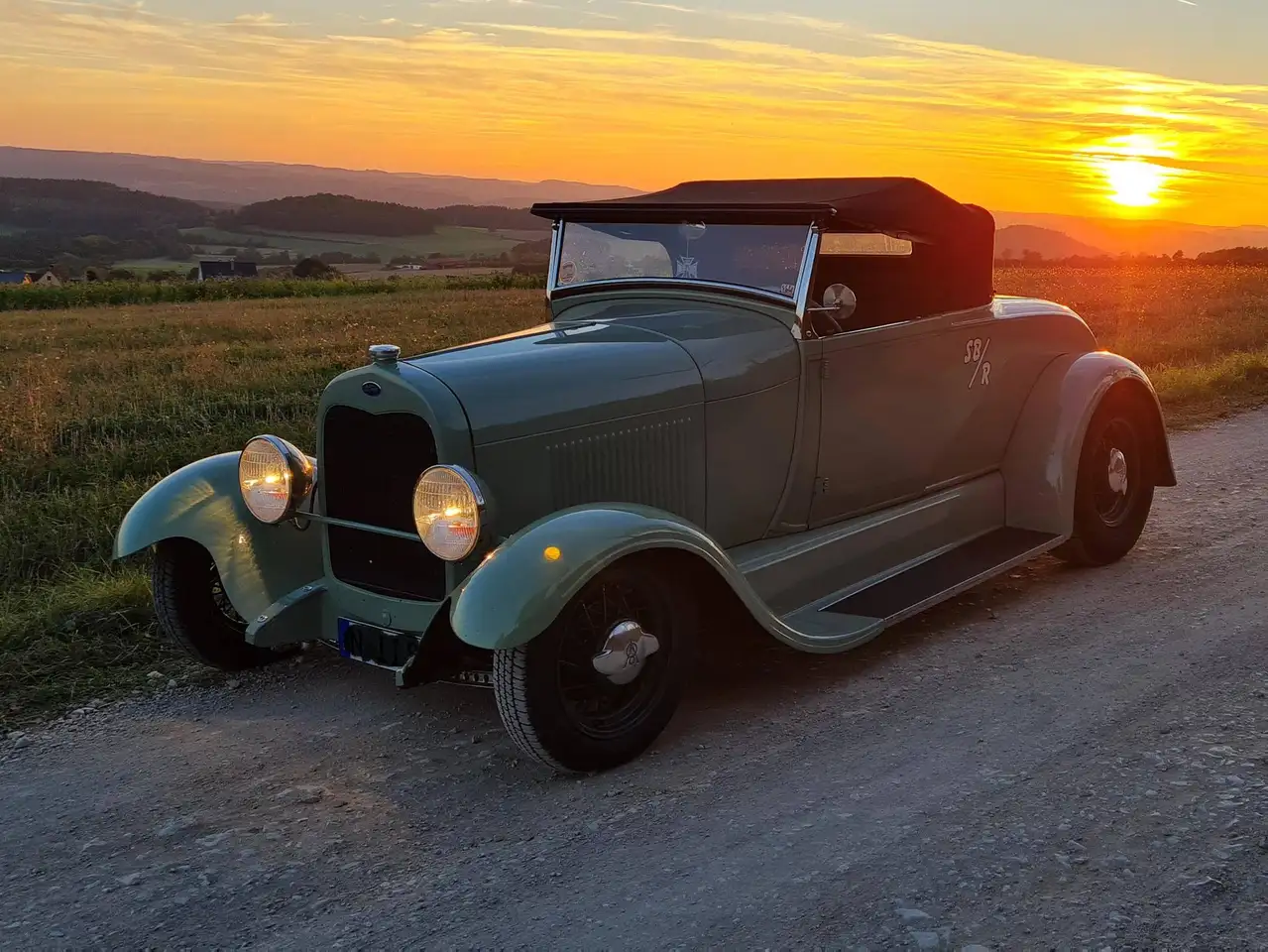 Ford Model A Roadster Hot Rod v8 Hotrod, foto 11