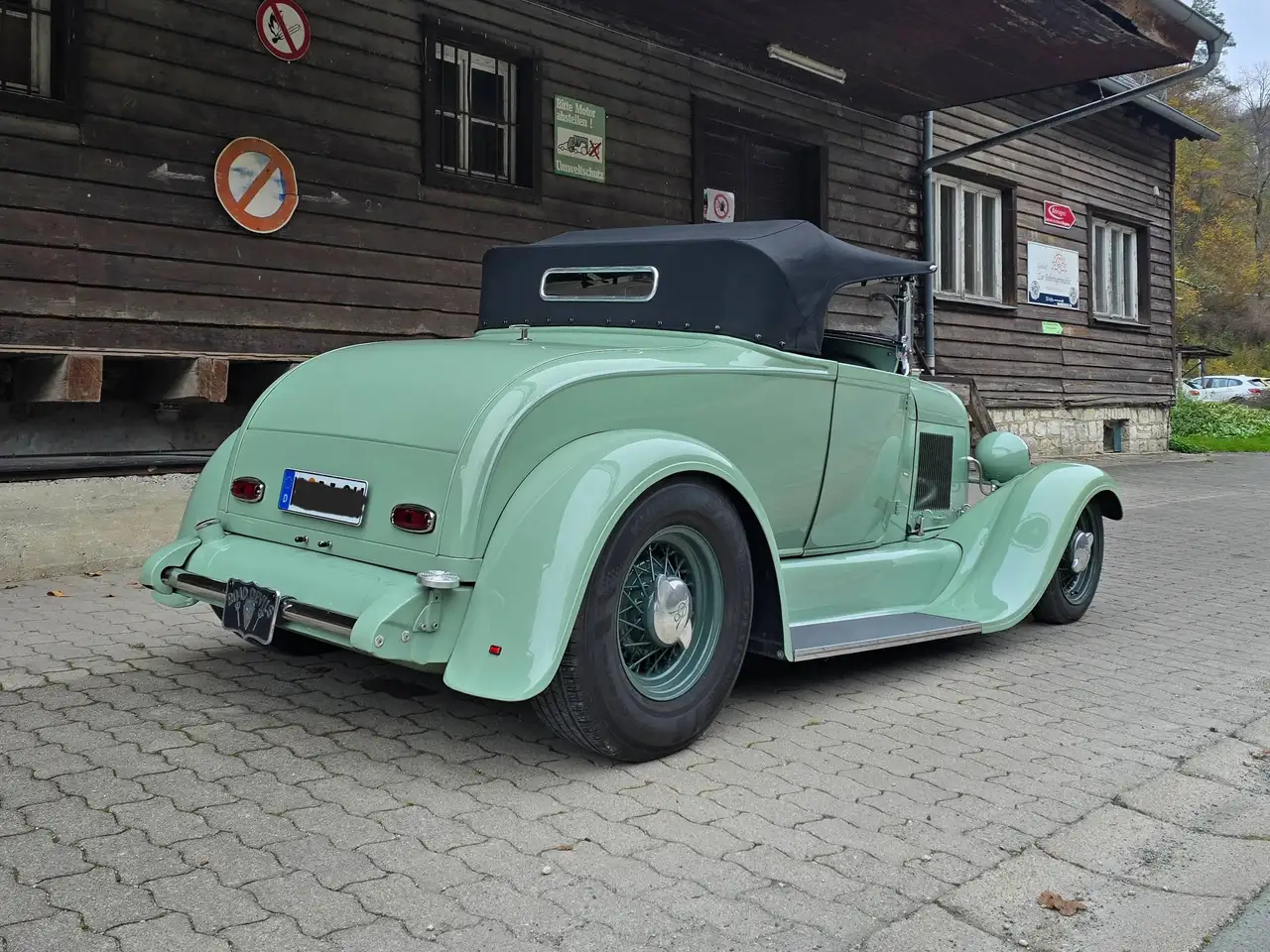 Ford Model A Roadster Hot Rod v8 Hotrod, foto 8