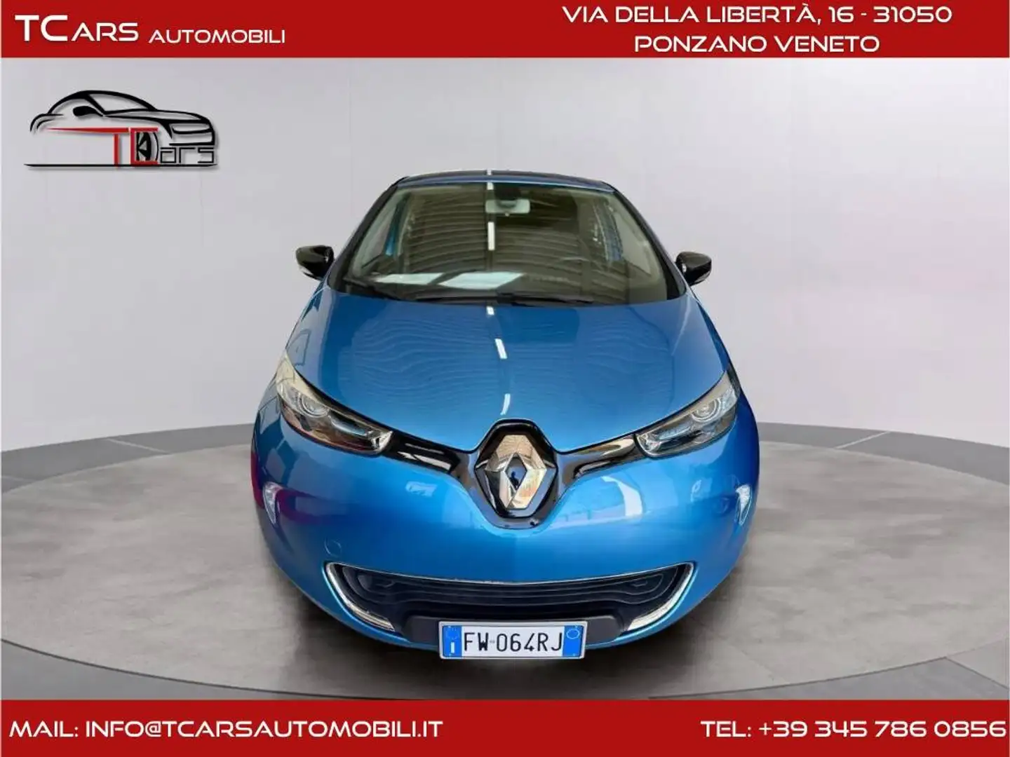 Renault ZOE FLEX BATTERIA GARANTITA A VITA Blu/Azzurro - 2