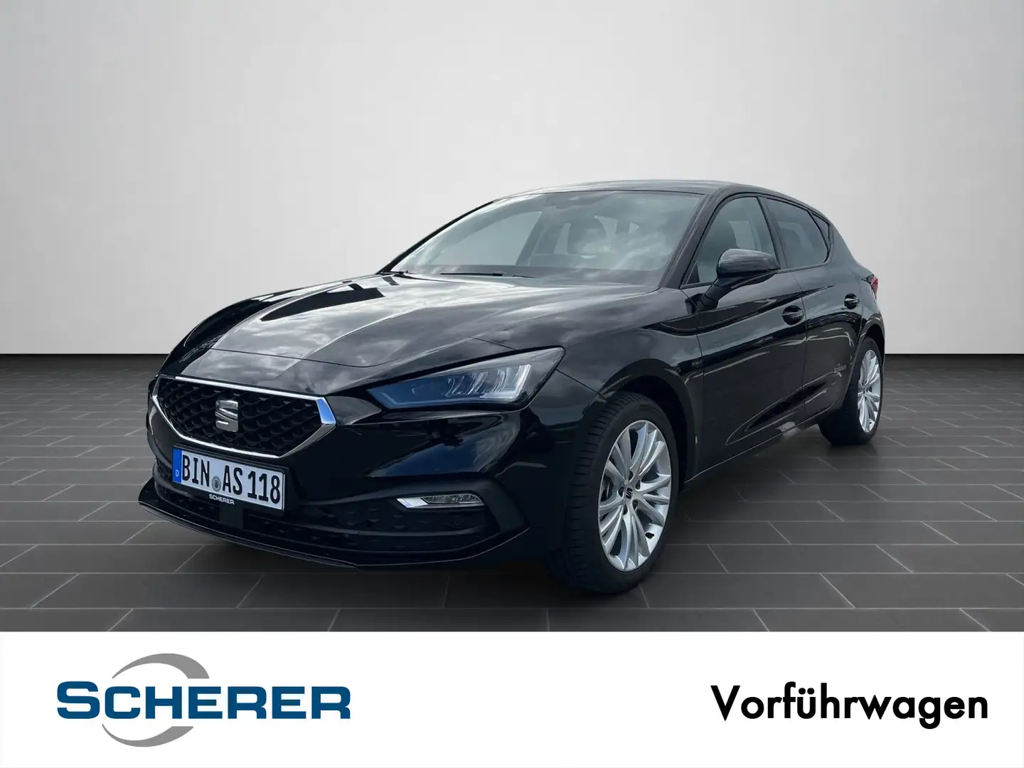 SEAT Leon Style Edition 2.0 TDI DSG Navi, Kessy, RFK Schwarz - 1
