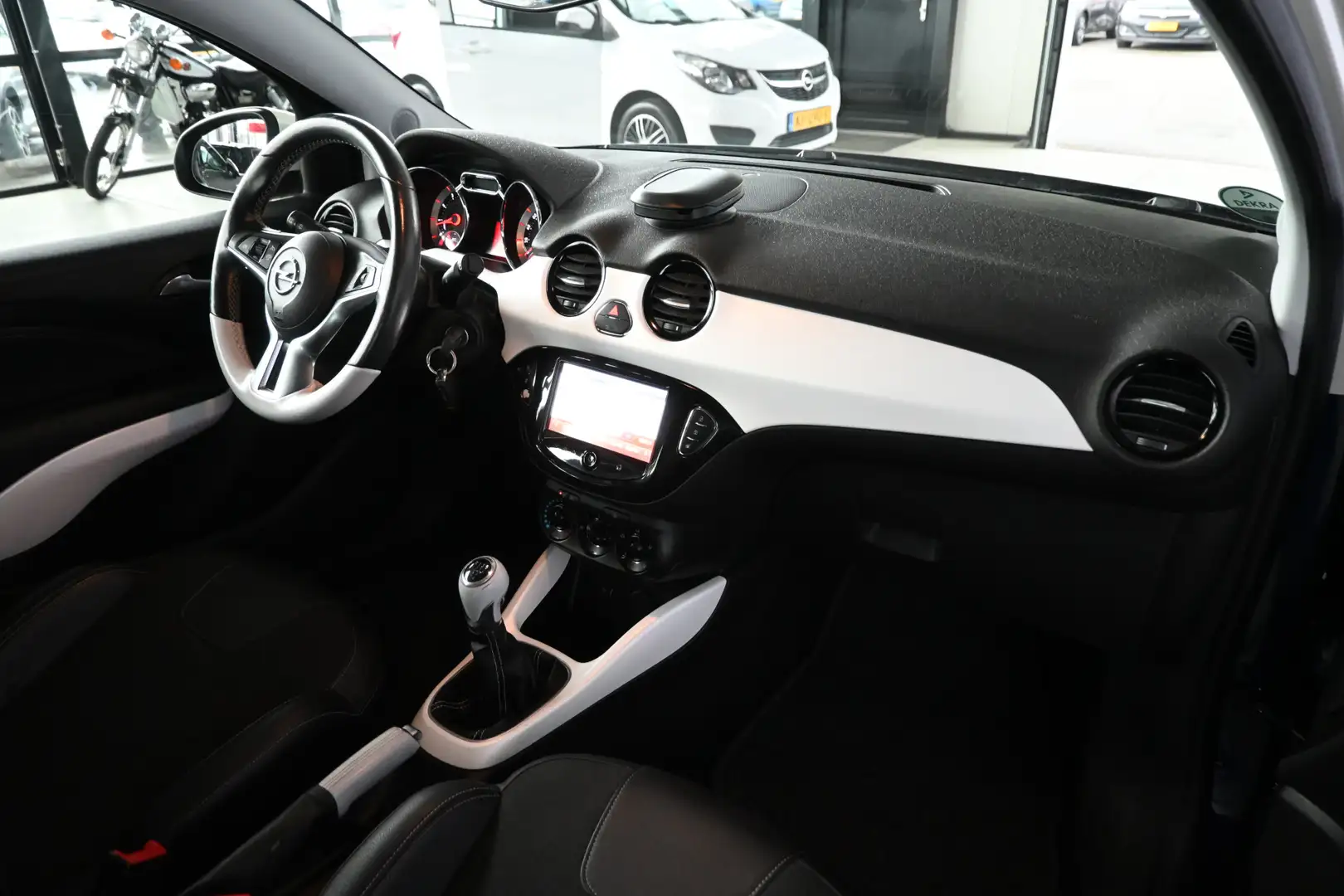 Opel Adam 1.4 Glam Airco Cruise control Elektrisch pakket Ri Blauw - 2