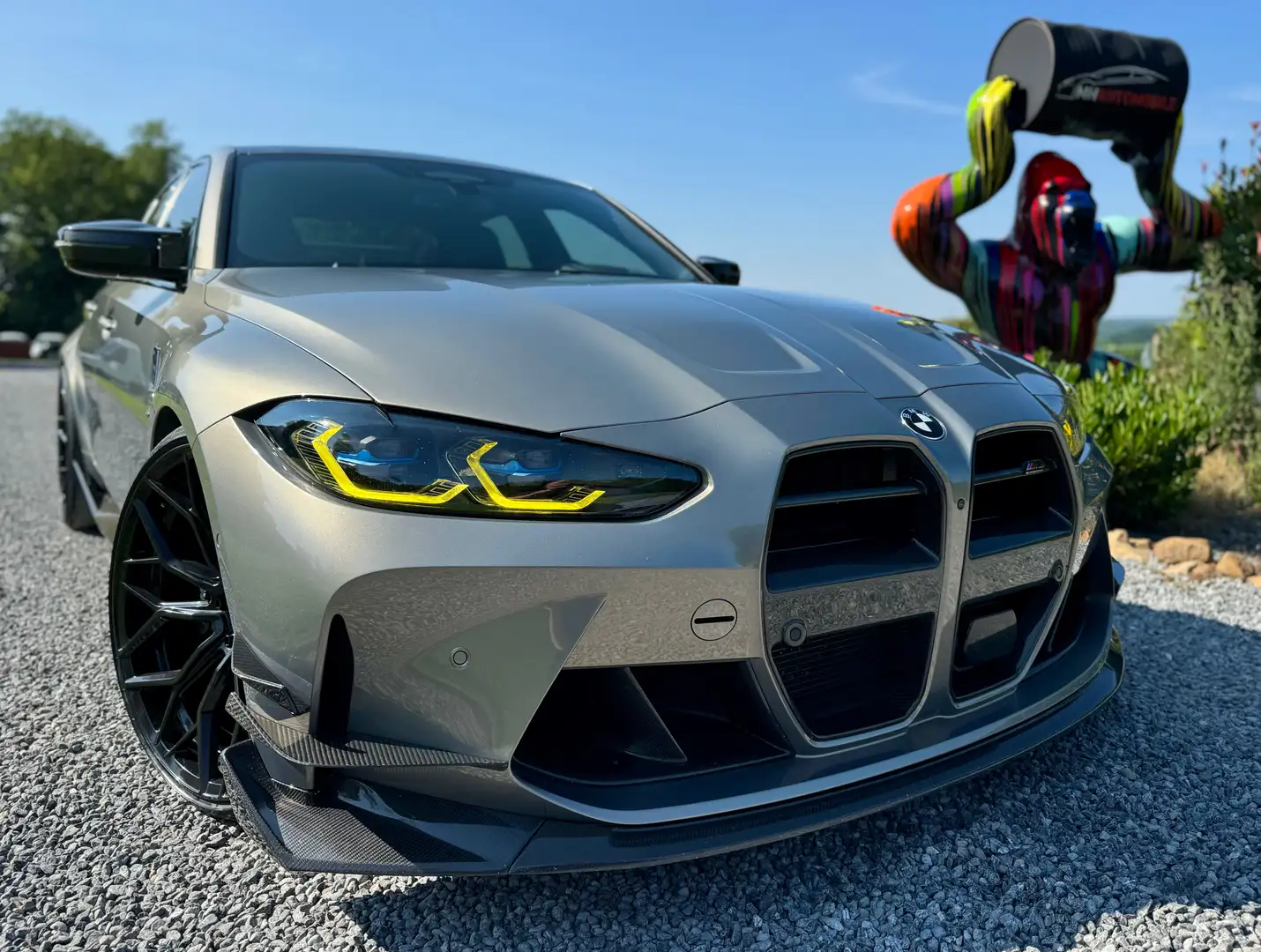 BMW M3 3.0 AS Competition Grijs - 2