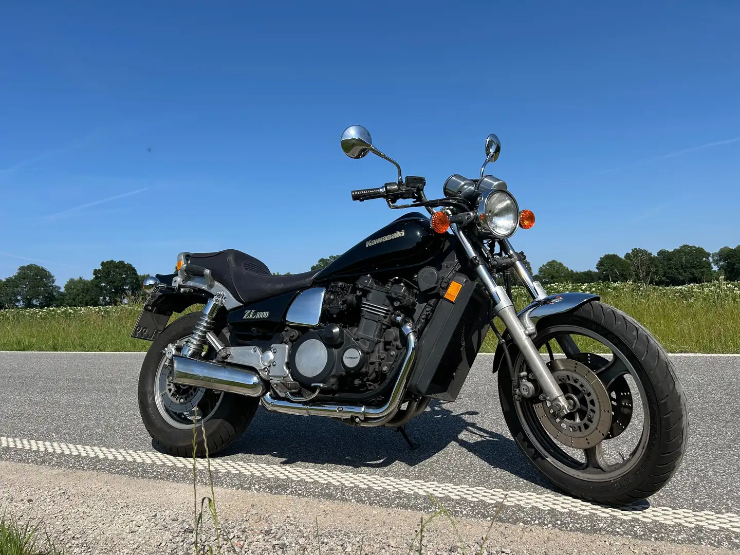 Kawasaki ZL 1000 Zwart - 2