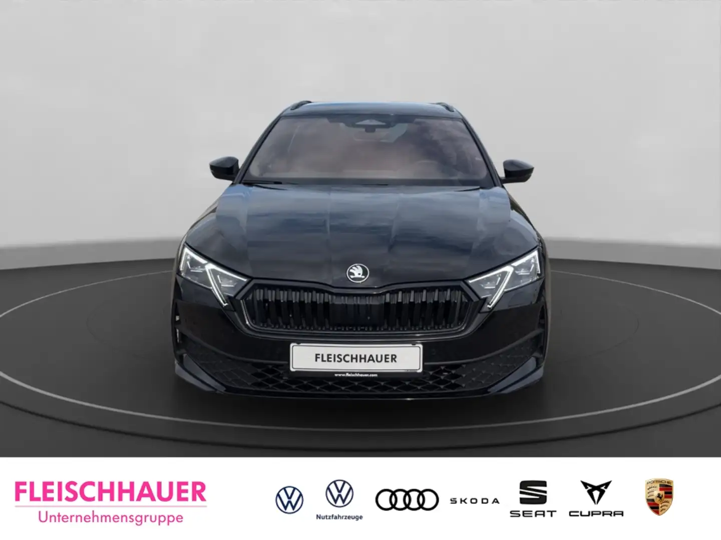 Skoda Octavia Combi Sportline 1.5 TSI 110 kW (150 PS) DSG AHK  L Zwart - 2