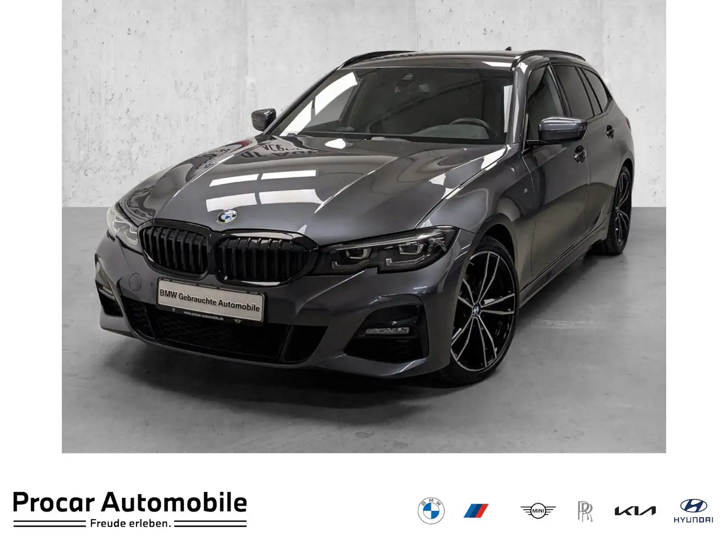 BMW 320 d M Sport AHK HiFi PDC DAB LED 19'' Live Prof Grijs - 1