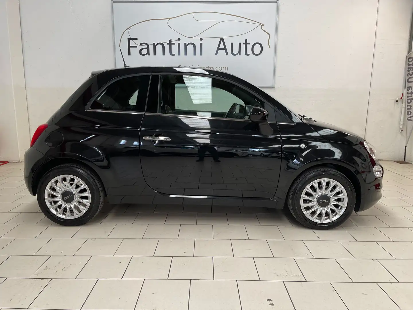 Fiat 500 Lounge 1.2 Gpl 69cv-LEGGI SOTTO Nero - 2