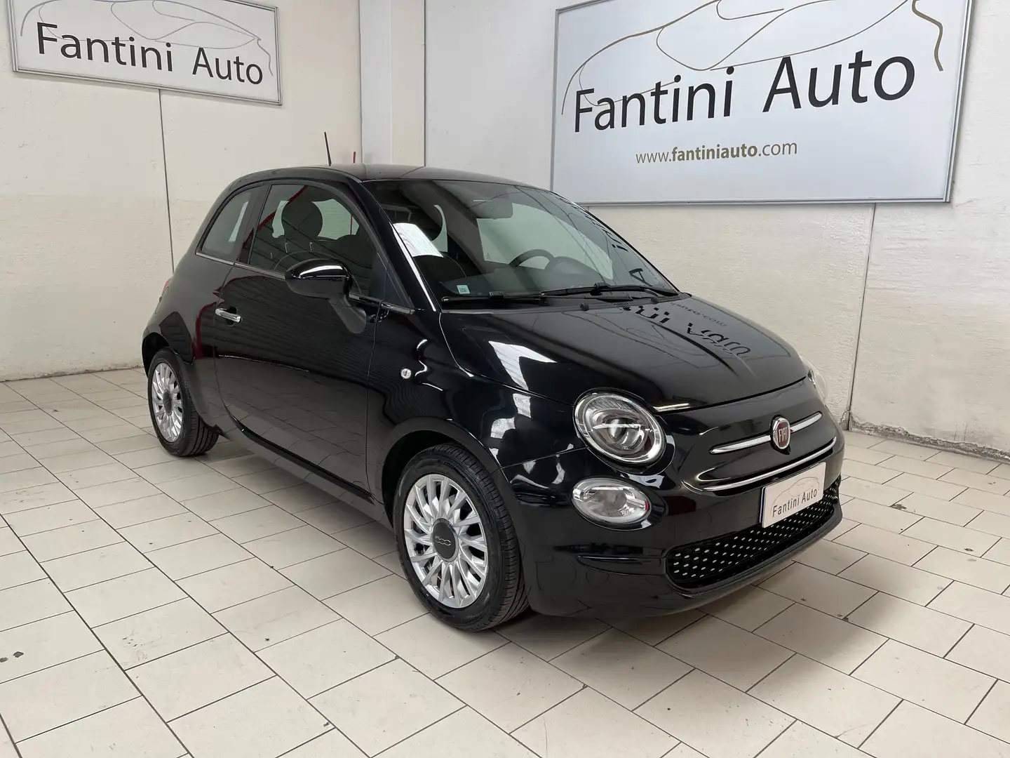 Fiat 500 Lounge 1.2 Gpl 69cv-LEGGI SOTTO Nero - 1