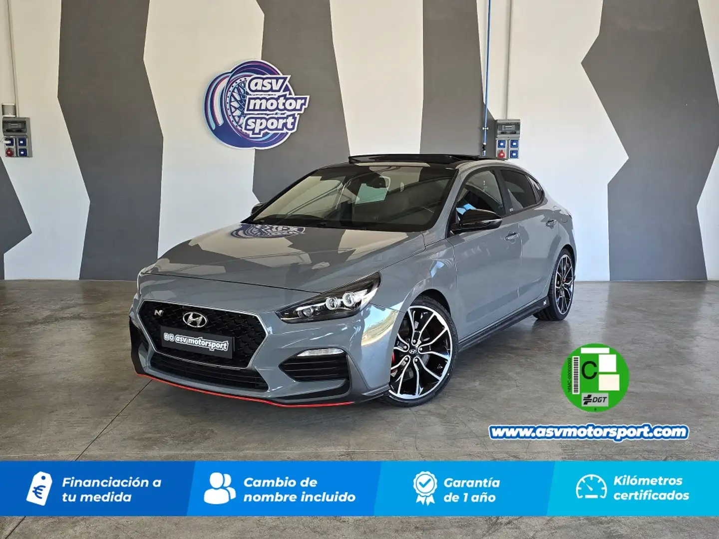 Hyundai i30 FB 2.0 TGDI N Performance Gris - 1