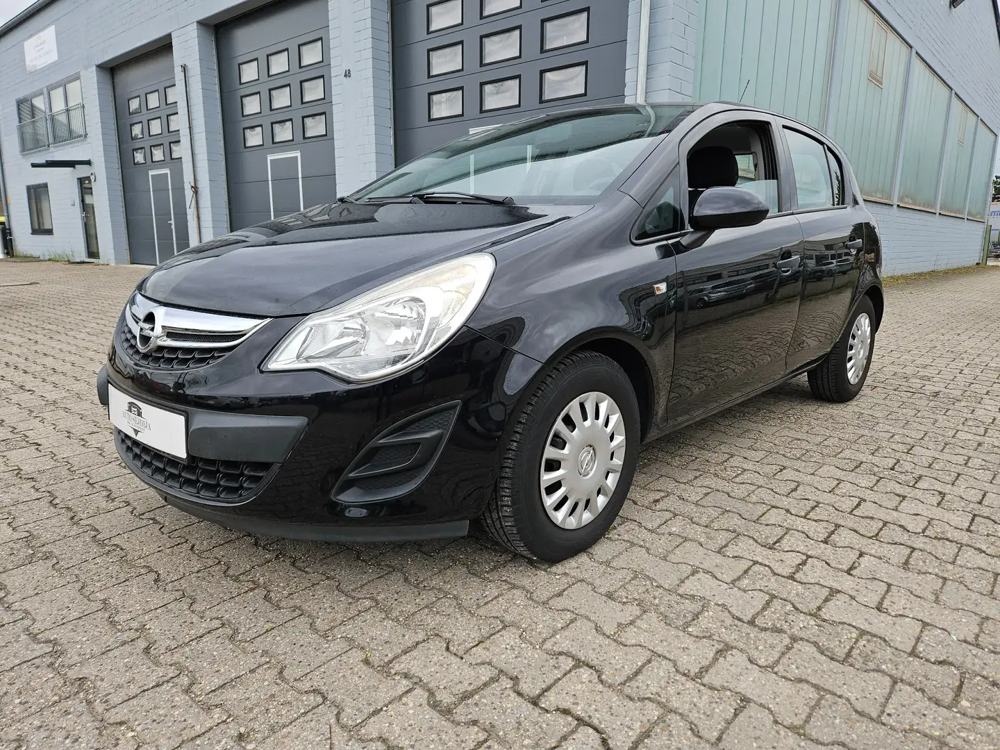 Opel Corsa D 1.2 ecoFLEX Selection Klima 1-Hand HU-04.2026 Schwarz - 1