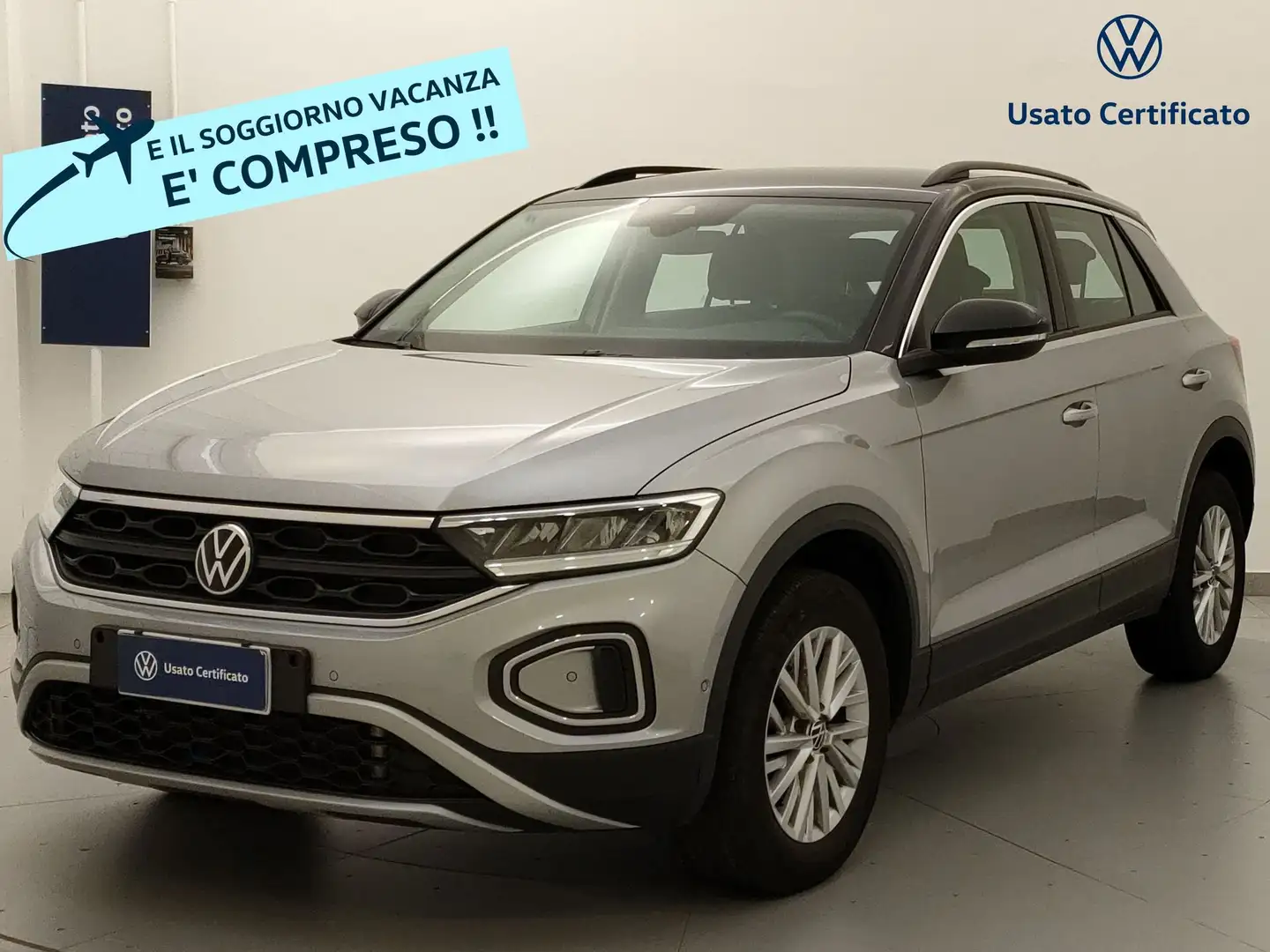 Volkswagen T-Roc 1.5 TSI ACT DSG Life Ezüst - 1
