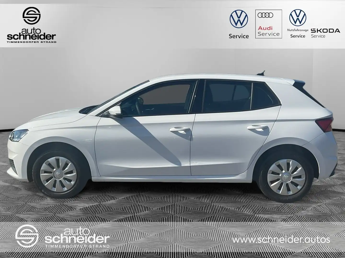 Skoda Fabia Fabia 1.0 MPI Active AHK LED Sitzhzg Smart-Link Weiß - 2