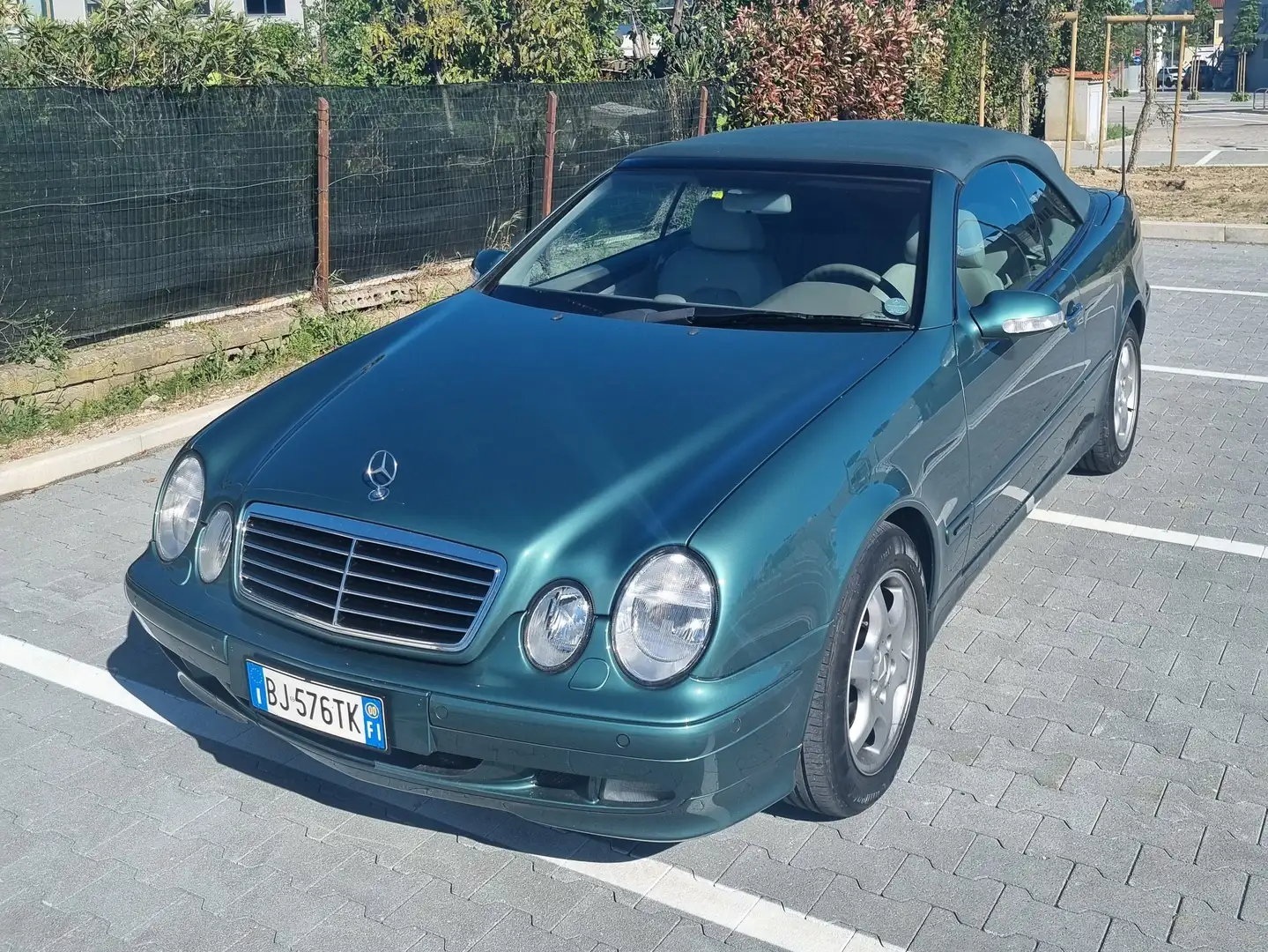 Mercedes-Benz CLK 230 CLK Cabrio 230 k Elegance auto Zielony - 1