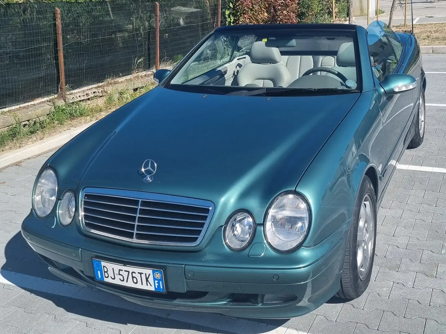 Mercedes-Benz CLK 230 CLK Cabrio 230 k Elegance auto Zielony - 2