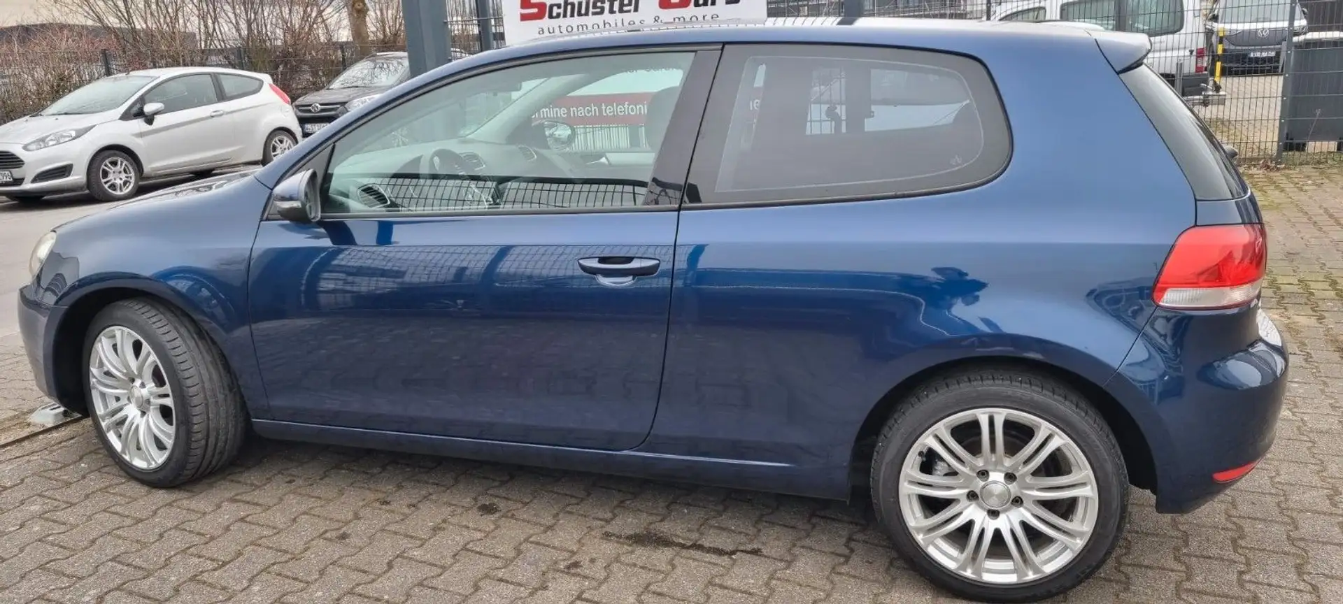 Volkswagen Golf VI Trendline, TÜV neu, 17" Alus, Topzustand Blau - 2