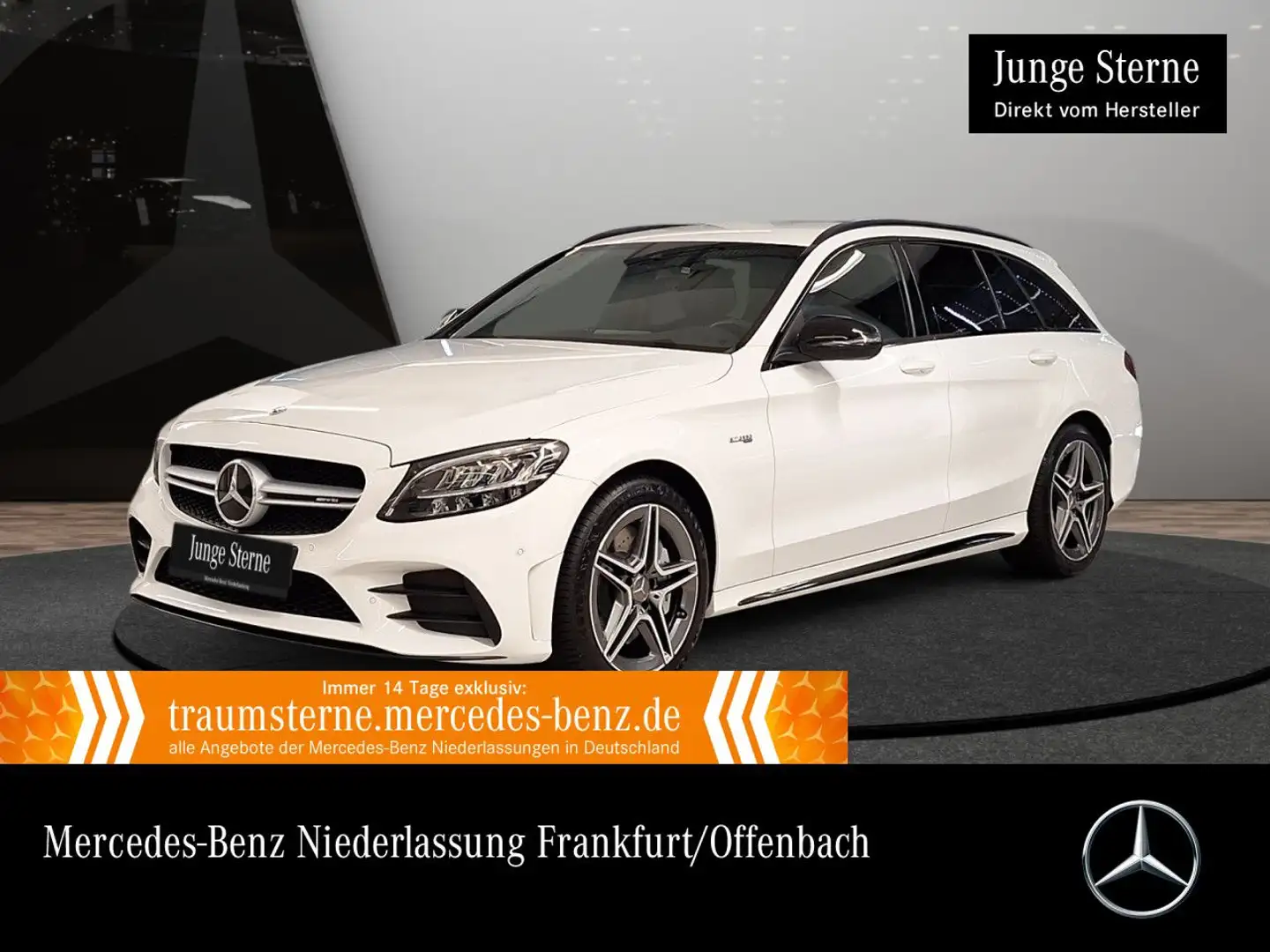 Mercedes-Benz C 43 AMG C 43 4M T-Modell AMG+NIGHT+LED+KAMERA+KEYLESS+9G Weiß - 1