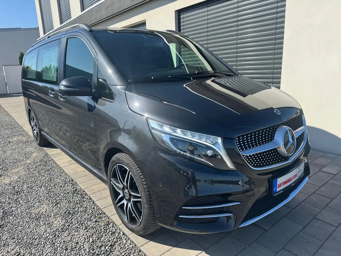 Mercedes-Benz V 220 Kuhlmann Cars Bestattungswagen / Leichenwagen Gri - 1