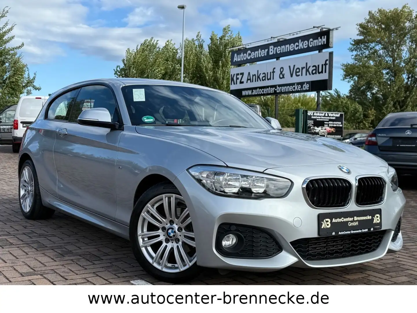 BMW 118 d M Sport*Alcantara* Silber - 1