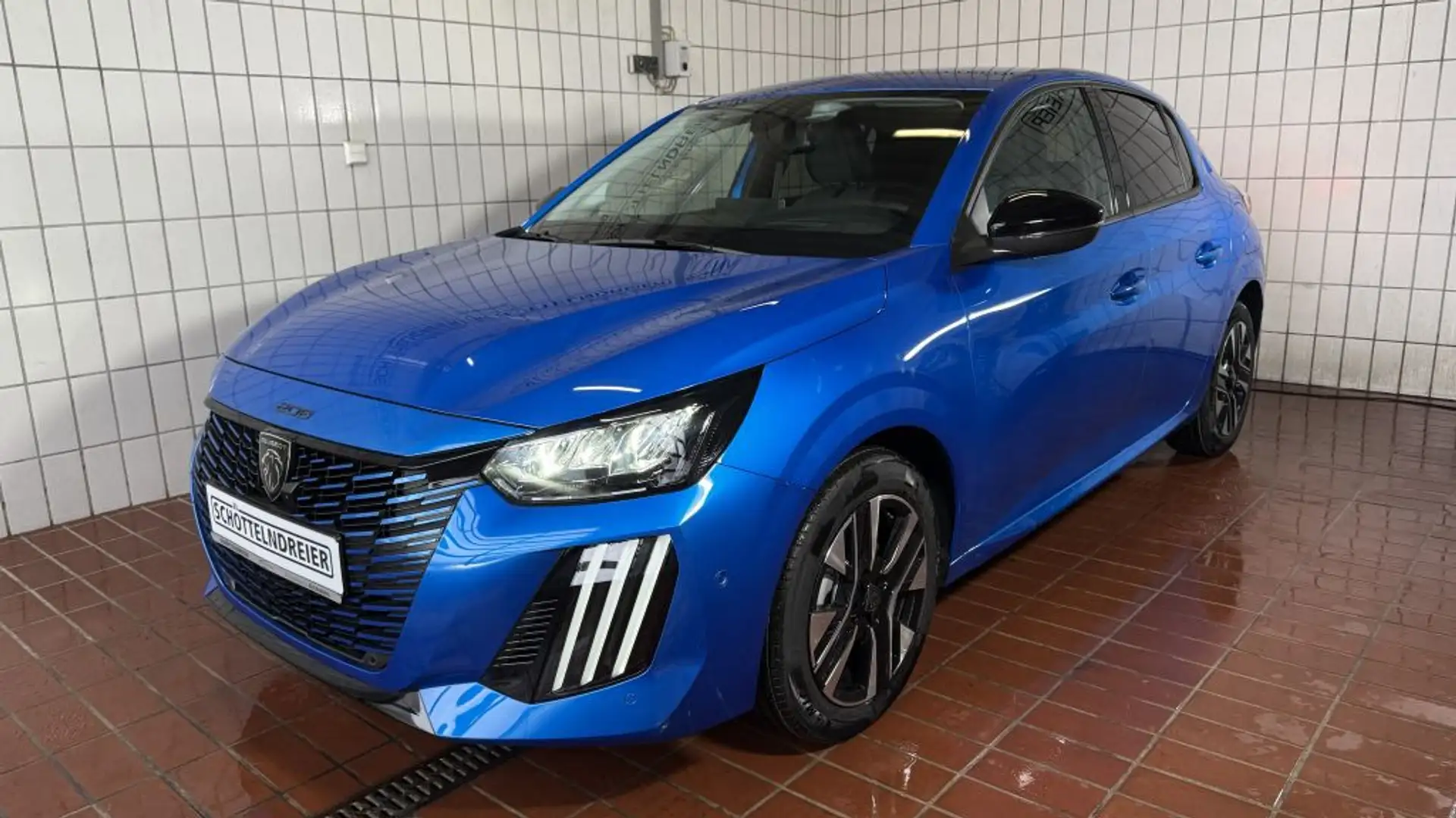 Peugeot 208 PureTech 100 Allure*CAM*SITZHZ*CARPLAY* Bleu - 1