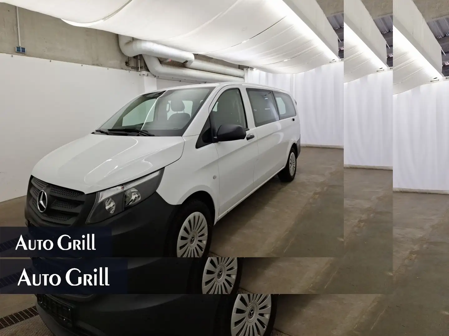Mercedes-Benz Vito extralang +Cam.+Navi+AHKVorb+Totw+AUT+PTS Weiß - 1