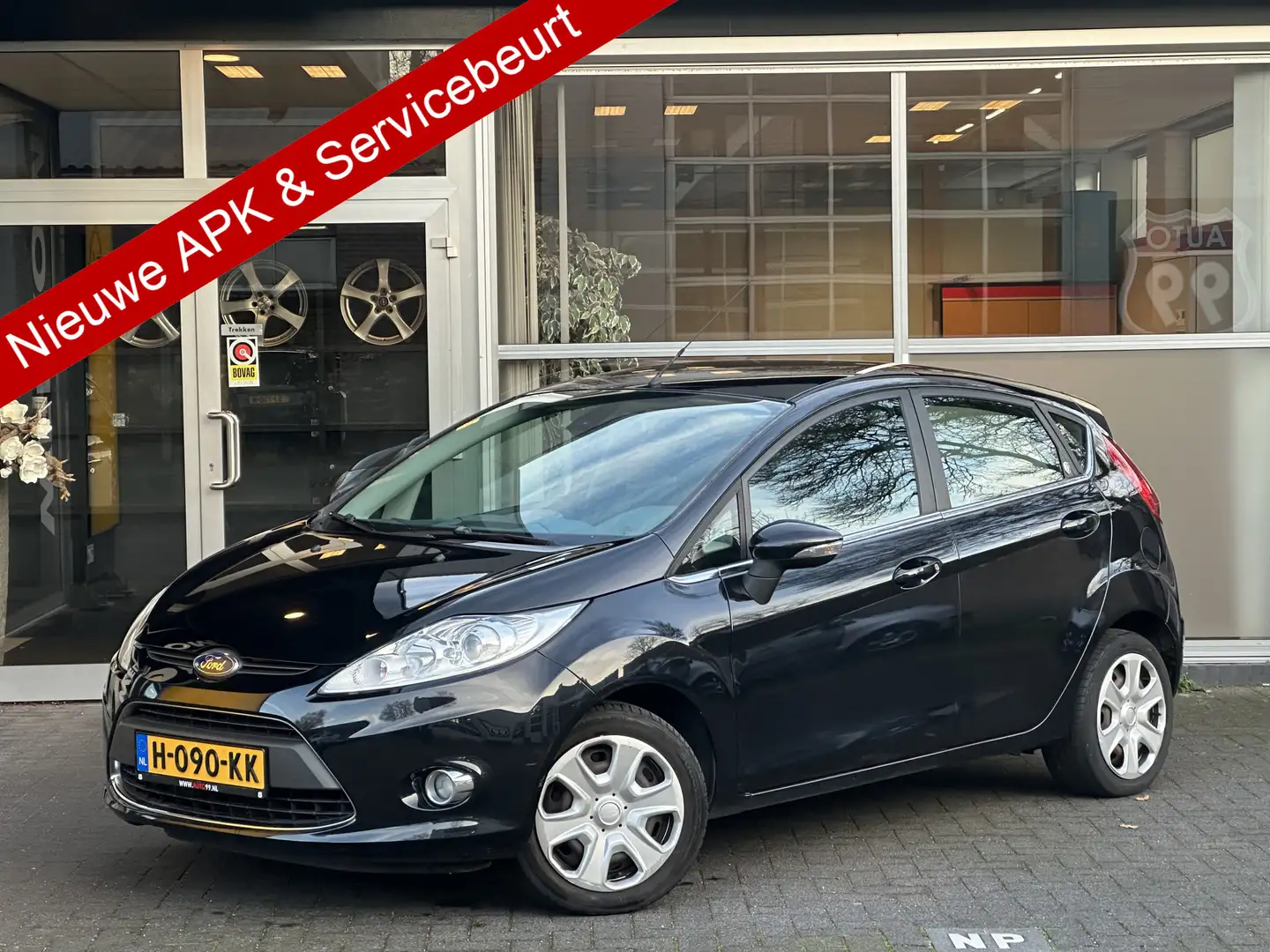 Ford Fiesta 1.4 Ghia CLIMA / BLUETOOTH / ELEKT RAMEN / ELEKT V Noir - 1