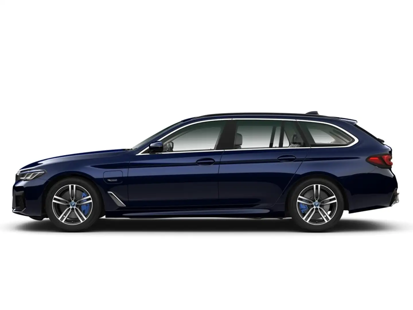 BMW 530 e xDrive Touring Sportpaket HUD Luftfederung AD AH Blau - 2