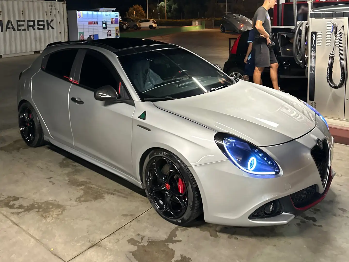 Alfa Romeo Giulietta Giulietta 1750 tbi Quadrifoglio Verde 235cv Gris - 1