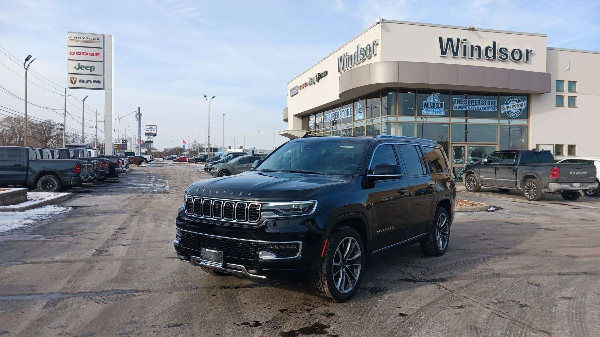 Black 2025 Jeep Wagoneer Series III 4WD SUV / Crossover Four-Wheel Drive Automatic