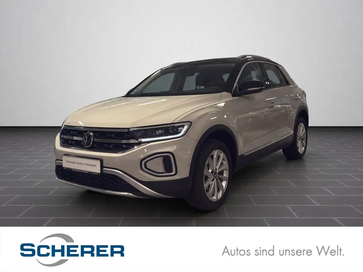 Volkswagen T-Roc 1.5 TSI DSG Style, Navi, Sitzh., AHK, Kame Grau - 1