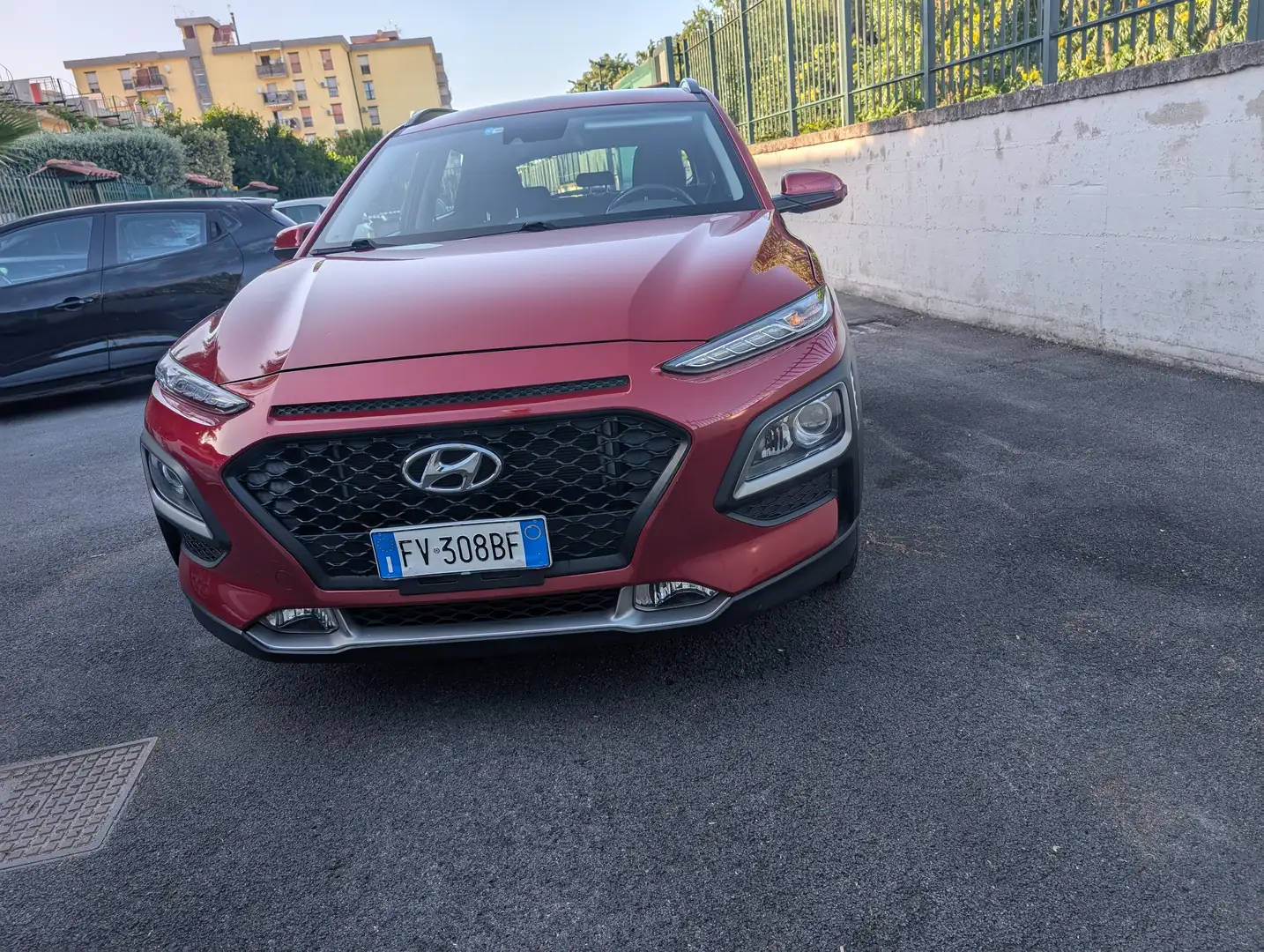 Hyundai KONA Kona I 2017 1.0 t-gdi Comfort 2wd 120cv my18 Rosso - 1
