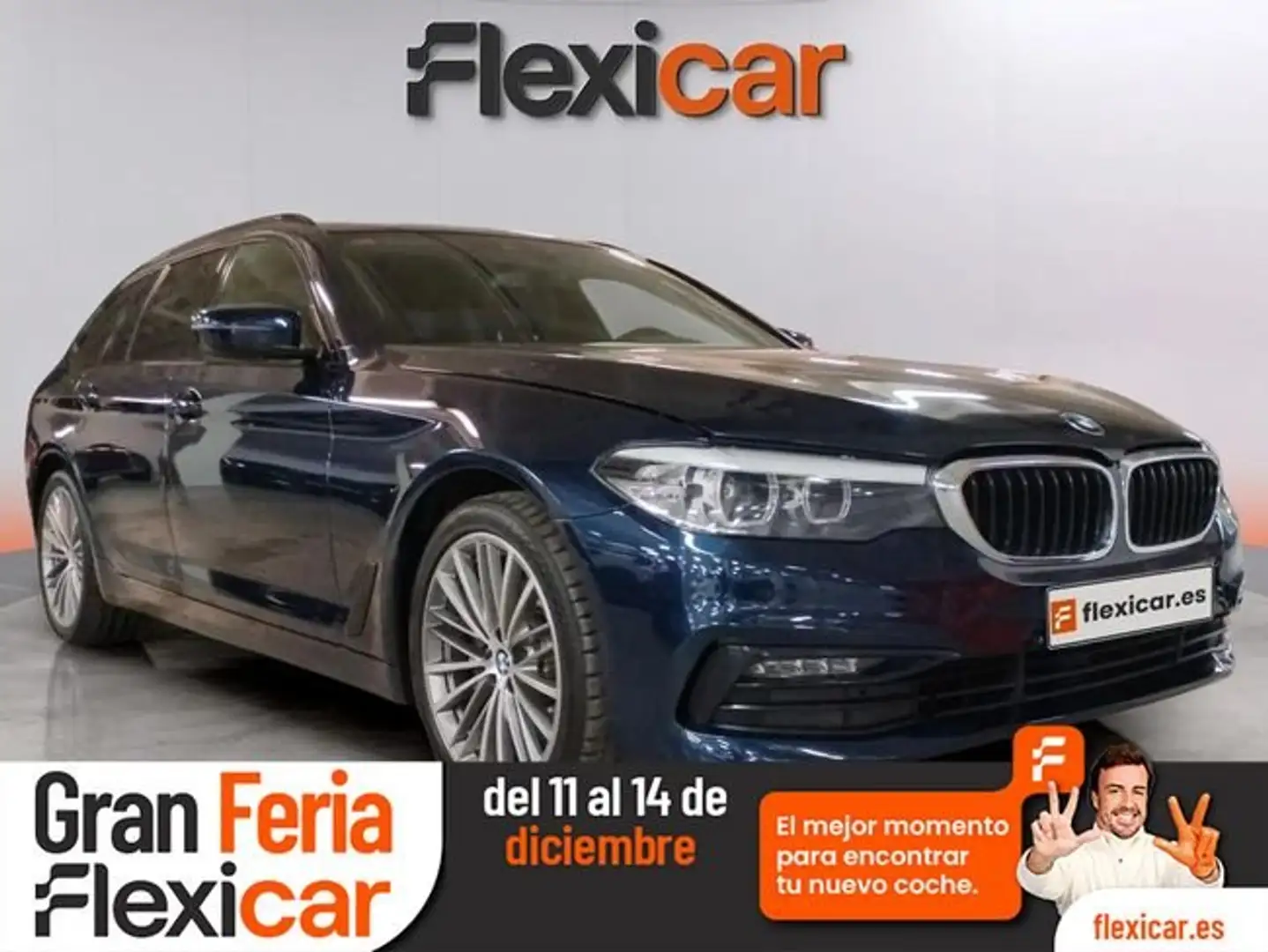 BMW Active Hybrid 5 520dA Touring - 5P (2020) Bleu - 1