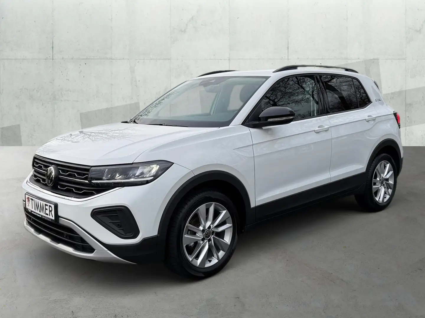 Volkswagen T-Cross 1.0 TSI GOAL +LED +ACC +APP +LM +NAVI +SHZ +DAB+ Weiß - 2