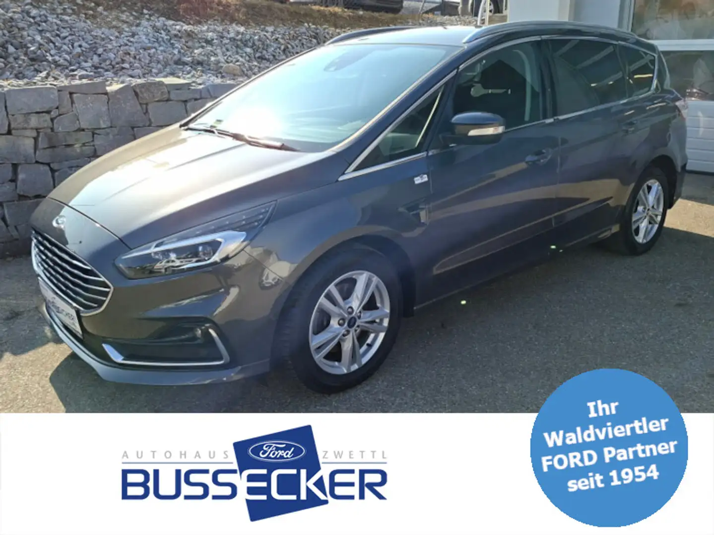 Ford S-Max S-MAX Titanium 2,0 EcoBlue Aut. Grau - 1