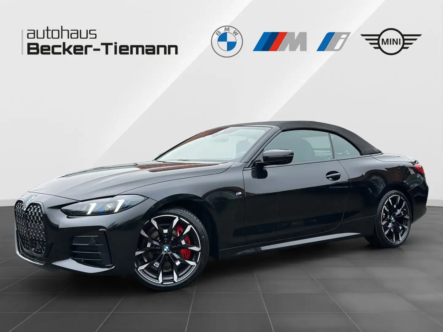 BMW 420 d M Sportpaket Pro UPE 79.750,- € #exclusive Noir - 1