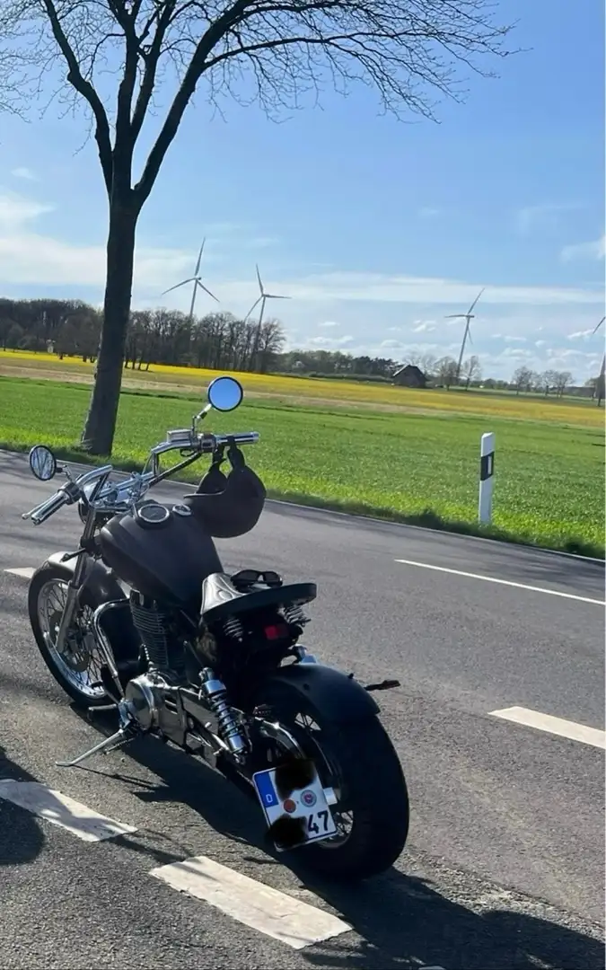 Suzuki LS 650 Bobber Umbau Noir - 2