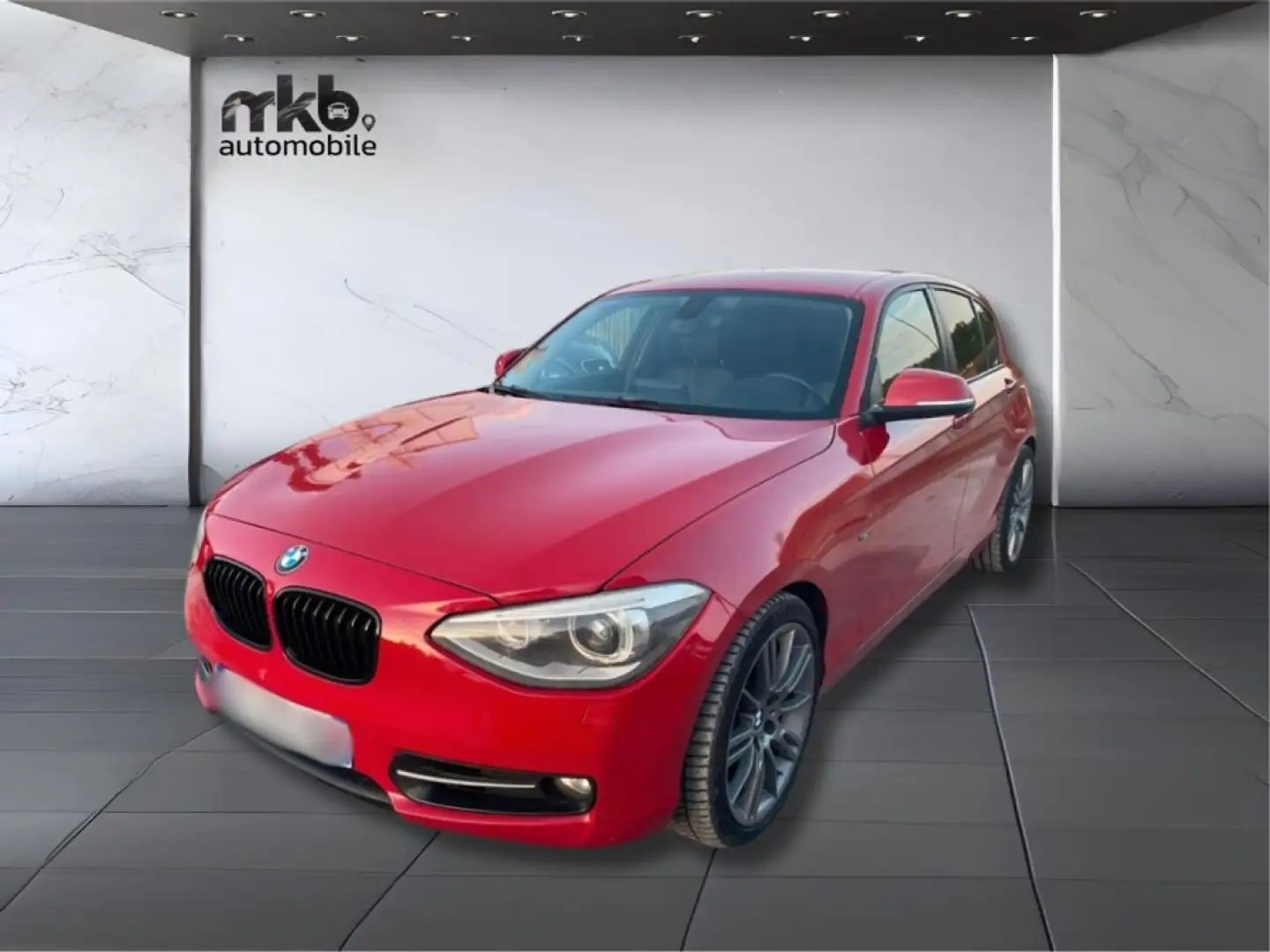 BMW 120 120d  E87 LCI Edition Sport PHASE 2 Rouge - 1