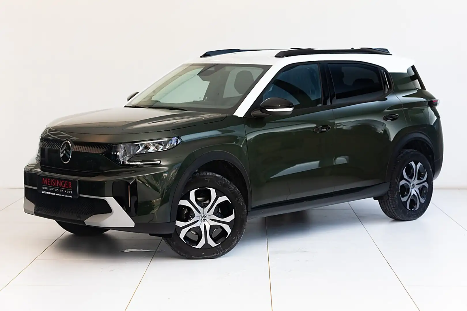 Citroen C3 Aircross Hybrid mHEV 145 Plus ë-DSC6 Grün - 1