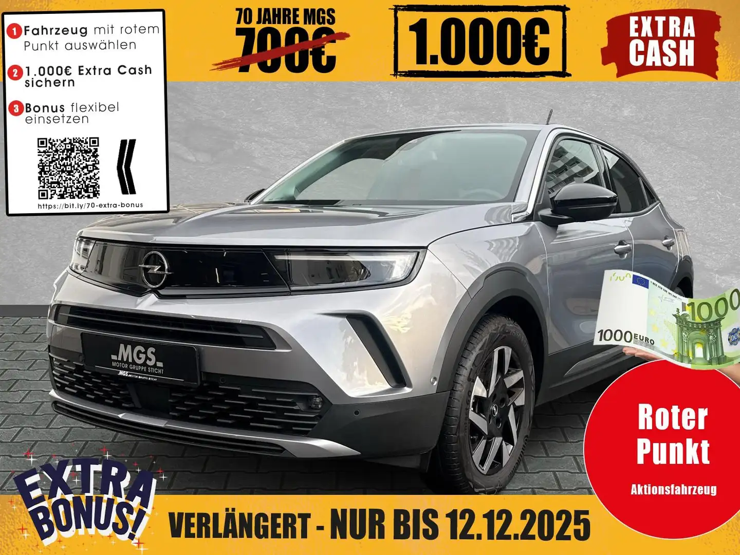 Opel Mokka Elegance DAB #BT #ANDROID #PDC Grijs - 1