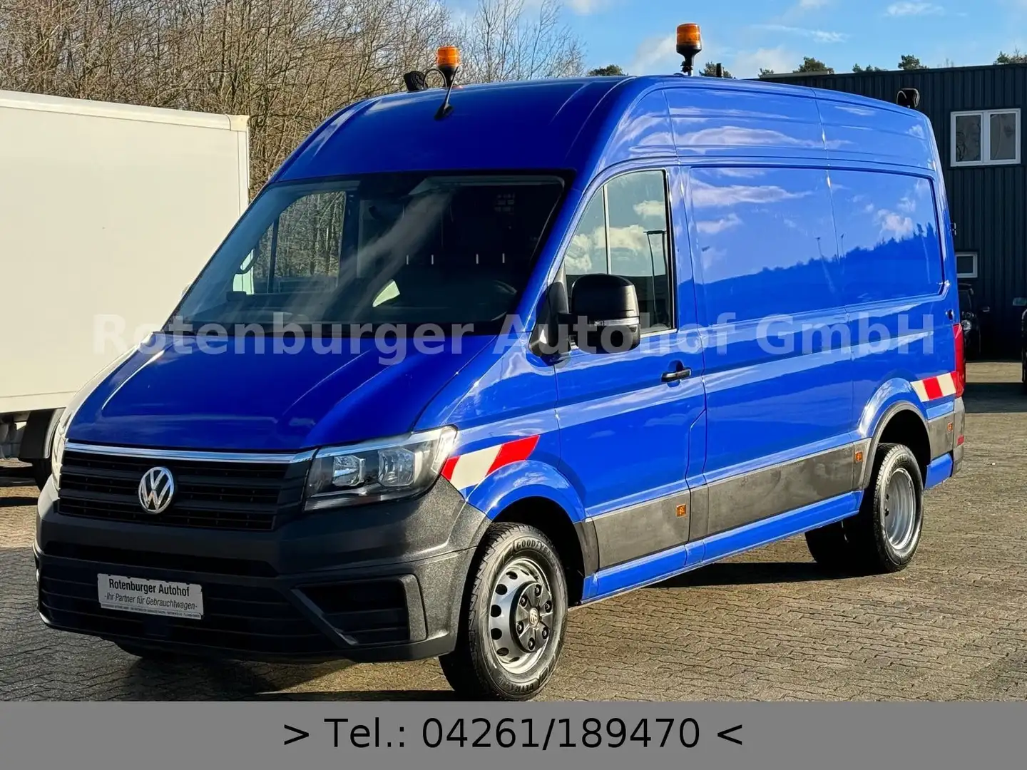Volkswagen Crafter *KASTEN*50*MITTELLANG*HOCHDACH*RWD* Bleu - 1