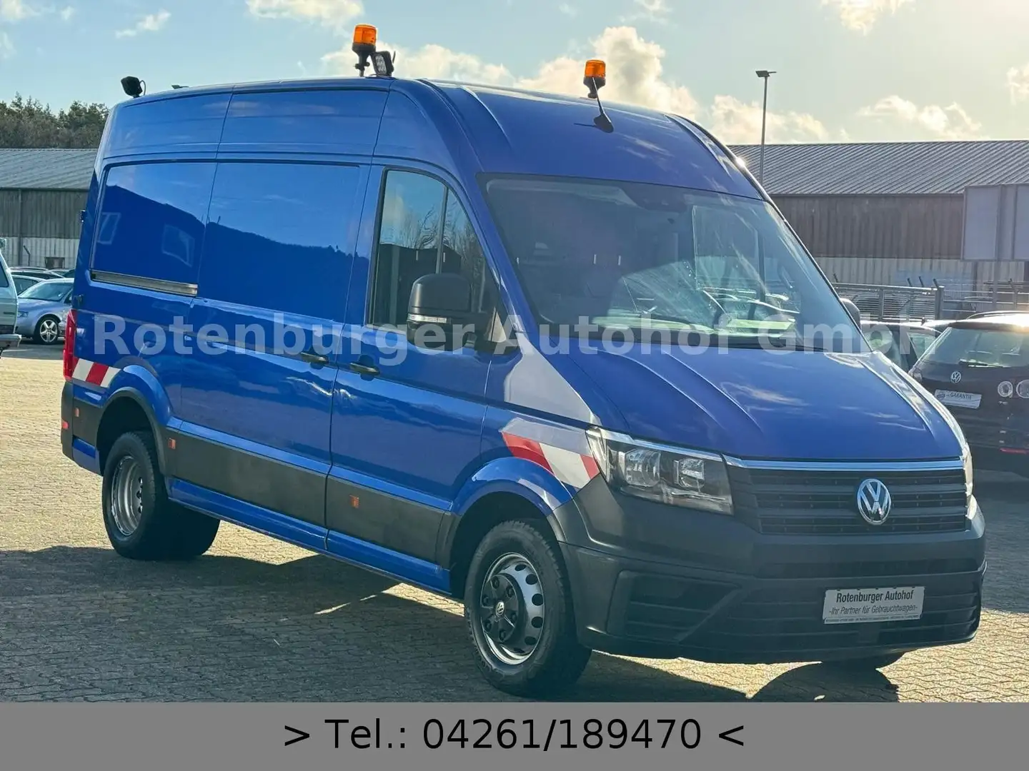 Volkswagen Crafter *KASTEN*50*MITTELLANG*HOCHDACH*RWD* Bleu - 2