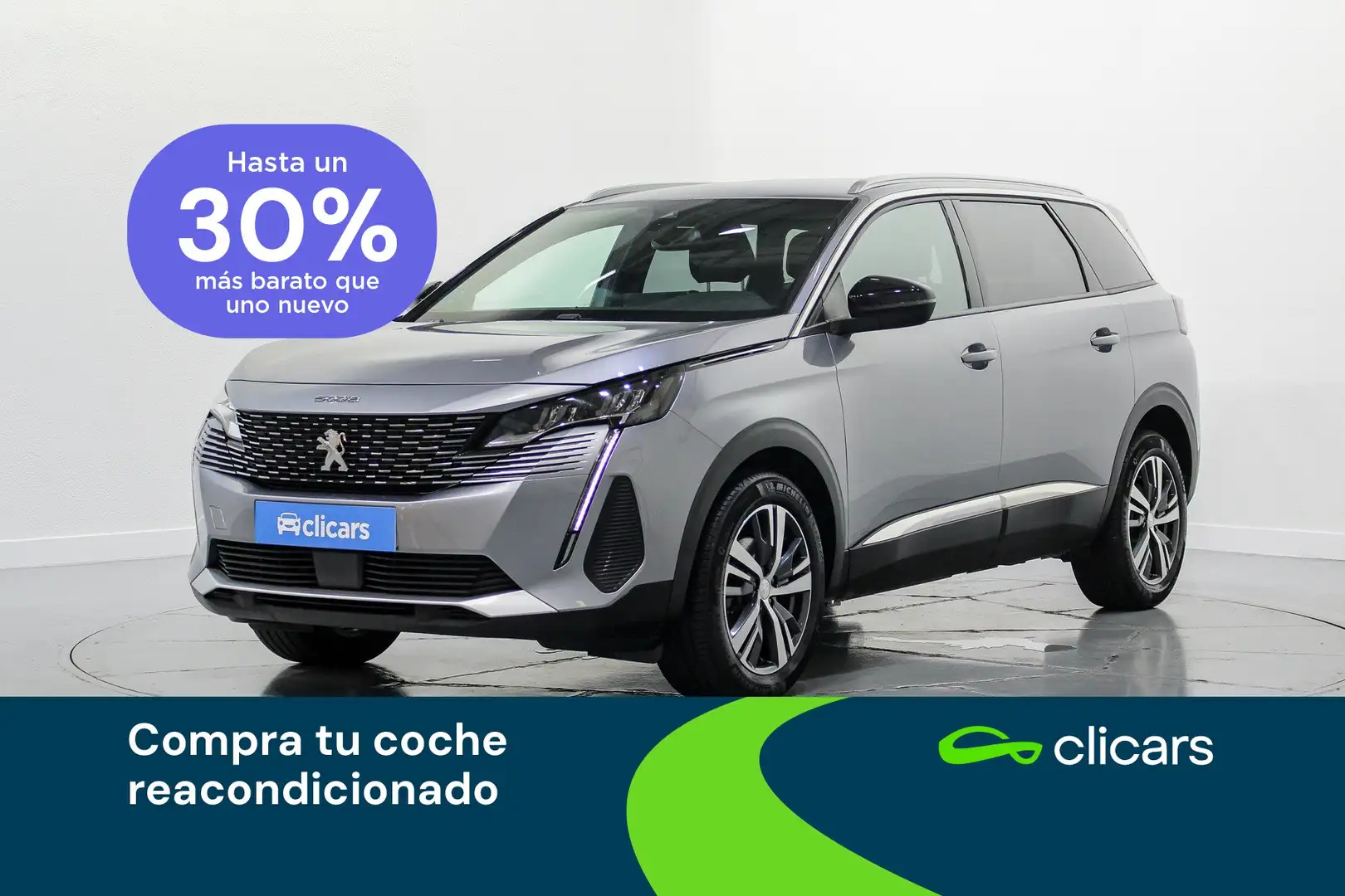 Peugeot 5008 1.2 PureTech S&S Allure Pack 130 Plateado - 1