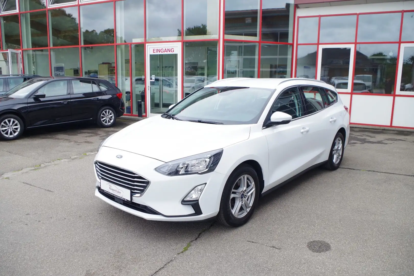 Ford Focus Turnier 1.0 EcoBoost Cool & Connect, AHK Blanc - 1