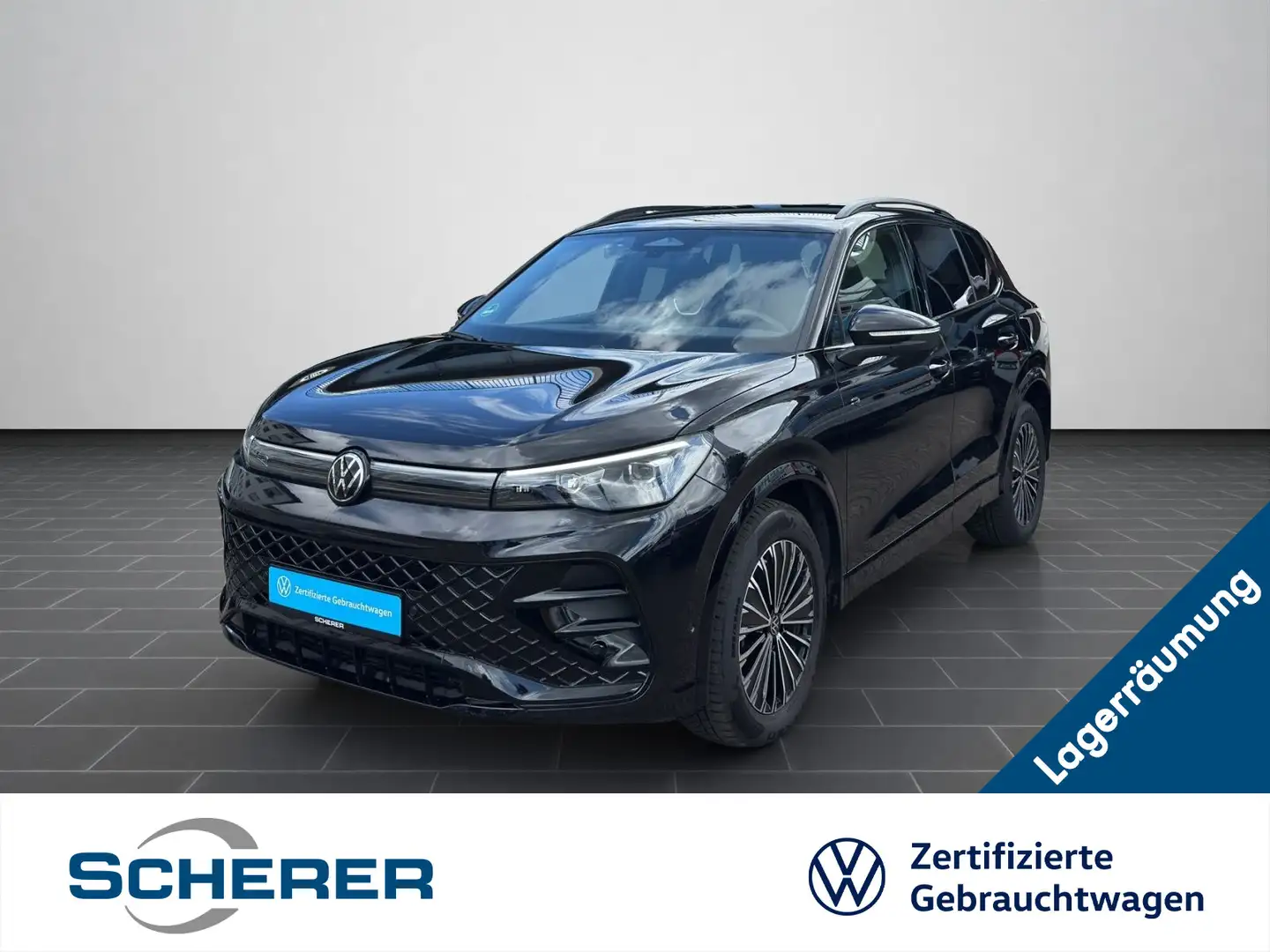 Volkswagen Tiguan R-Line 2.0 TDI DSG BLACK STYLE AHK NAVI I Schwarz - 1