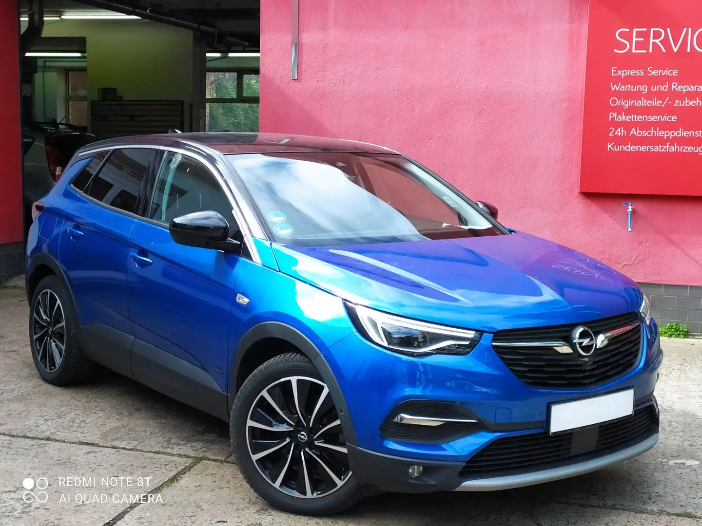 Opel Grandland X Blauw - 2