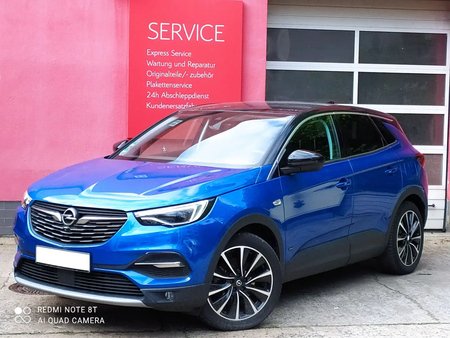 Opel Grandland X Blauw - 1