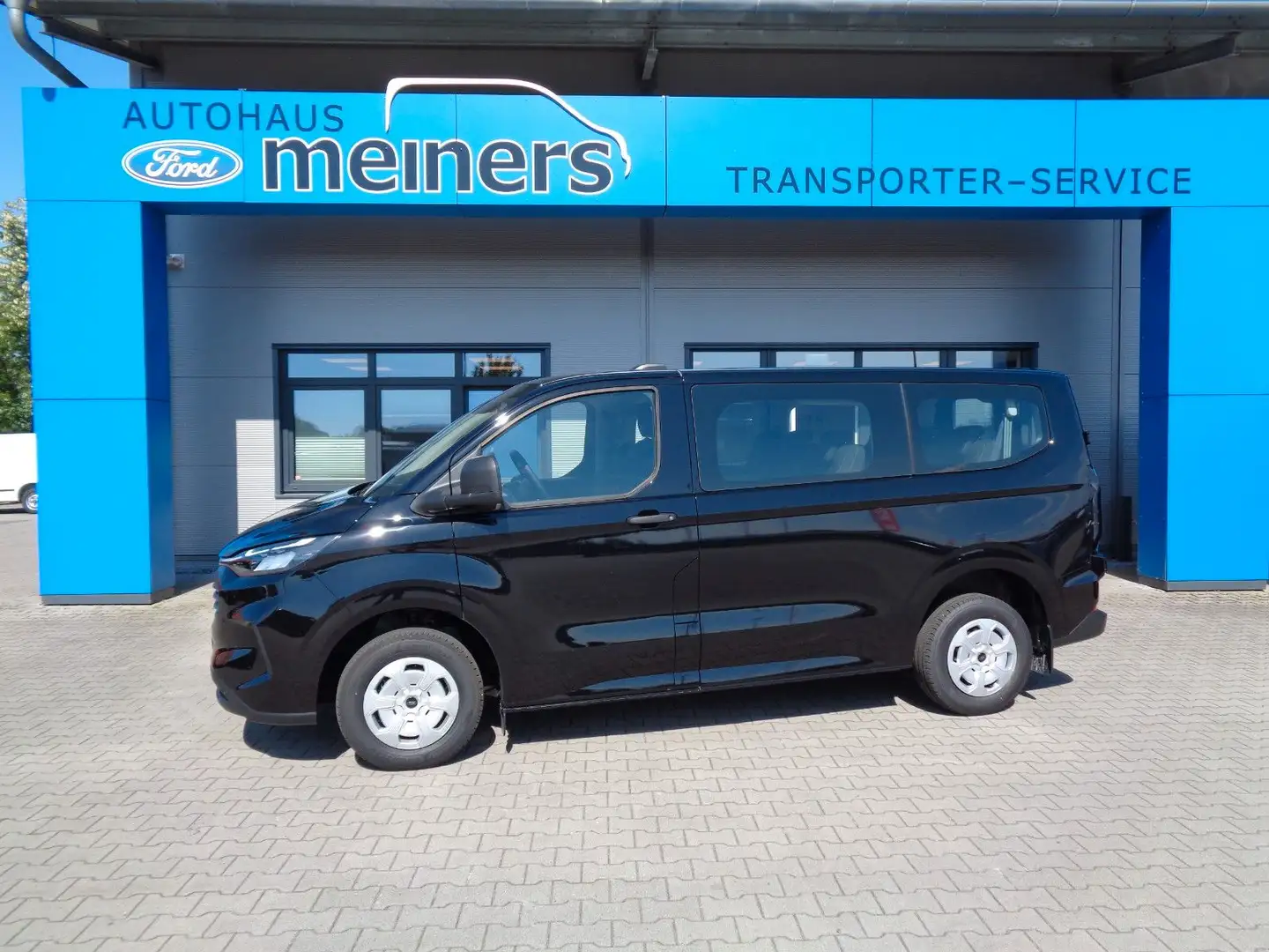 Ford Transit Custom Kombi 8-Sitzer *5J/200tkmGarantie Černá - 1